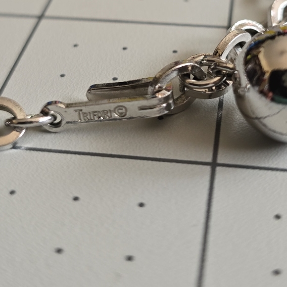 Trifari signed Tassel statement necklace - Picture 6 of 11